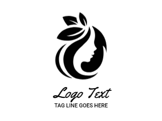 Flat Beauty Saloon Logo Design